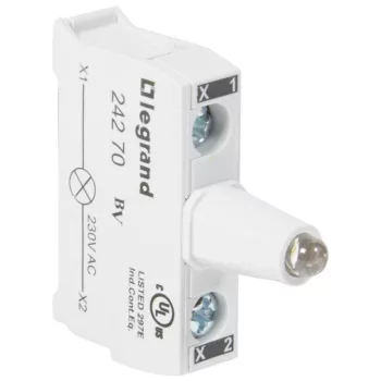   Legrand 024270 Osmoz csavaros fényforrás elem, tokozatra - fehér 230V ~ ( Legrand 024270 )