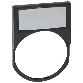   Legrand 024322 Osmoz cimketartó cimkével 9mm - alu ( Legrand 024322 )