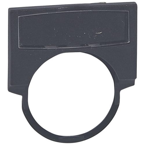 Legrand 024328 Osmoz cimketartó cimkével 12mm - fekete ( Legrand 024328 )