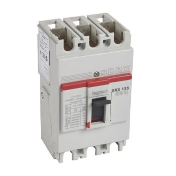  Legrand 027001 DRX100 3P 10 kA 20A t.m. kompakt megszakító ( Legrand 027001 )