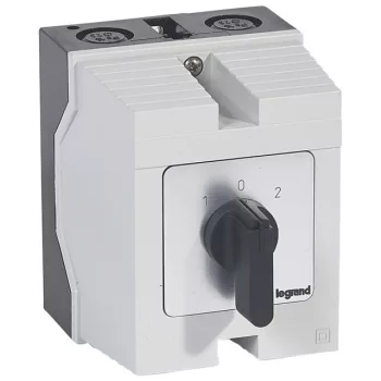   Legrand 027743 Tokozott görgős kapcsoló 4P 32A PR26 1-0-2 ( Legrand 027743 )