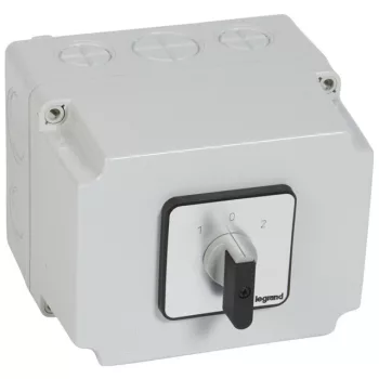   Legrand 027748 Tokozott görgős kapcsoló 4P 50A PR40 1-0-2 ( Legrand 027748 )