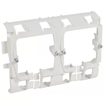   Legrand 031693 DLP mini Ø60 szerelvénykeret 2, 80/120x20 csatornára ( Legrand 031693 )