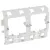 Legrand 031693 DLP mini Ø60 szerelvénykeret 2, 80/120x20 csatornára ( Legrand 031693 )