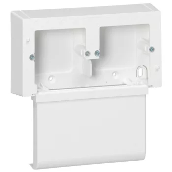   Legrand 031695 DLP mini Ø60 szerelvénykeret kettős, csatornához ( Legrand 031695 )