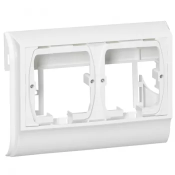   Legrand 031698 DLP mini Ø60 szerelvénykeret 2, 80/120x20 csatornához ( Legrand 031698 )