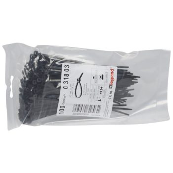   Legrand 031803 Colring 3,5x140 fekete vezetékkötegelő ( Legrand 031803 )