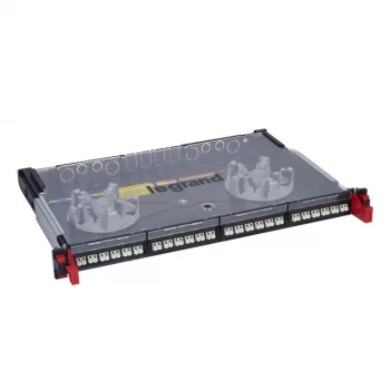   Legrand 032104 patch modul 24xLC duplex multimódusú 19''-1U LCS3 ( Legrand 032104 )