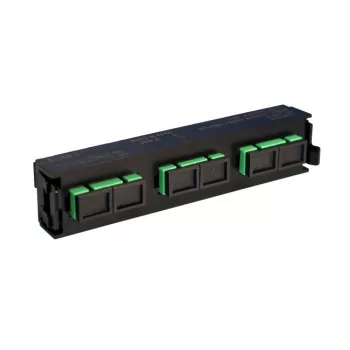   Legrand 032112 optikai patch modul 3xSC/APC duplex monomódusú címkével és címketartóval fekete LCS3 ( Legrand 032112 )