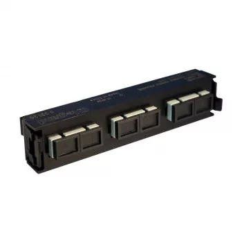   Legrand 032120 optikai patch modul 3xSC duplex multimódusú címkével és címketartóval fekete LCS3 ( Legrand 032120 )