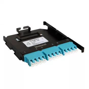   Legrand 032158 UHD optikai patch modul 12xLC kuplung multimódusú Kat.szám 0 321 5x-hez LCS3 ( Legrand 032158 )