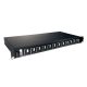 Legrand 032161 optikai patch panel fix 12xSC duplex multimódusú 1U-19" fekete LCS3 ( Legrand 032161 )