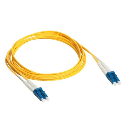 Legrand 032606 patch kábel optika OS1/OS2 (UPC) monomódusú LC/LC duplex 9/125um LSZH (LSOH) sárga 1 méter LCS3 ( Legrand 032606 )