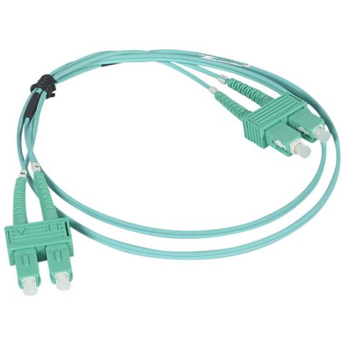 Legrand 032630 patch kábel optika OM4 multimódusú SC/SC duplex 50/125um LSZH (LSOH) kék 1 méter LCS3 ( Legrand 032630 )