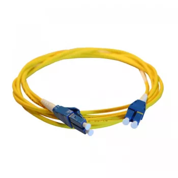   Legrand 032686 patch kábel optika OS1/OS2 (UPC) monomódusú LC/LC-Uniboot duplex 9/125um LSZH (LSOH) sárga 1 méter LCS3 ( Legrand 032686 )