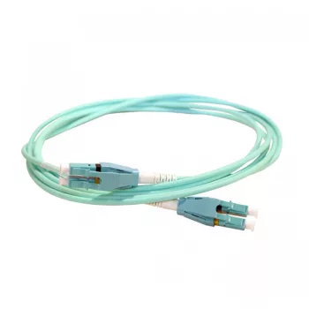   Legrand 032696 patch kábel optika OM4 multimódusú LC/LC-Uniboot duplex 50/125um LSZH (LSOH) kék 2 méter LCS3 ( Legrand 032696 )