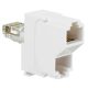 Legrand 032745 doubler RJ45 csatlakozóaljzatba dugható LAN/Tel LCS3 ( Legrand 032745 )