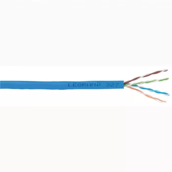   Legrand 032754 fali kábel réz Cat6 árnyékolatlan (U/UTP) 4 érpár (AWG23) LSZH (LSOH) kék Dca-s2,d2,a1 305m-kartondoboz LCS3 ( Legrand 032754 )