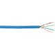 Legrand 032758 fali kábel réz Cat6 árnyékolt (F/UTP) 4 érpár (AWG23) PVC kék Eca 500m-kábeldob LCS3 ( Legrand 032758 )