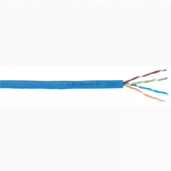  Legrand 032861 fali kábel réz Cat6 árnyékolatlan (U/UTP) 4 érpár (AWG23) LSZH (LSOH) kék Dca-s2,d2,a1 500m-kábeldob LCS3 ( Legrand 032861 )