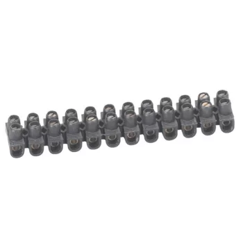   Legrand 034213 Nylbloc sorkapocs 6mm2 12 részes fekete max41A ( Legrand 034213 )