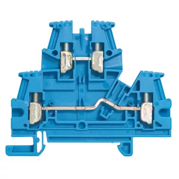   Legrand 037108 Viking3 nulla 4mm2 sorkapocs kék 2 emeletes csavarral ( Legrand 037108 )