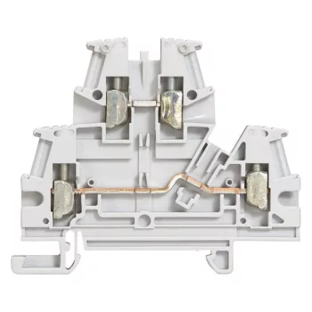   Legrand 037168 Viking3 fázis 4mm2 sorkapocs szürke 2 emeletes csavarral ( Legrand 037168 )