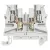 Legrand 037169 Viking3 fázis 4mm2 2-2 be-/kimenet sorkapocs szürke 1 emeletes csavarral ( Legrand 037169 )