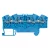 Legrand 037247 Viking3 nulla sorkapocs 2,5mm2 4 vezetékes, 2-2 be/kiment,kék 1 emeletes rugós ( Legrand 037247 )
