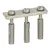 Legrand 037540 Viking3 átkötősín nem szigetelt 10 mm osztástávolság, csavaroshoz ( Legrand 037540 )