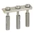 Legrand 037542 Viking3 átkötősín nem szigetelt 12 mm osztástávolság, csavaroshoz ( Legrand 037542 )