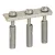 Legrand 037544 Viking3 átkötősín nem szigetelt 15 mm osztástávolság, csavaroshoz ( Legrand 037544 )