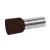 Legrand 037671 Starfix 25mm2 érvéghüvely fekete ( Legrand 037671 )
