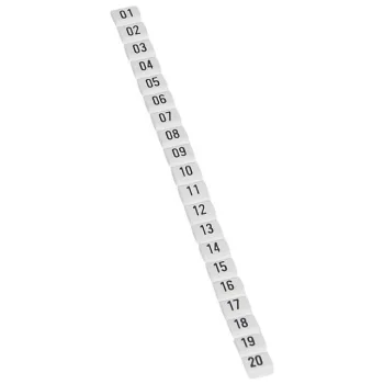   Legrand 038150 Jelölőszámok 01-20 0,5-1,5 mm2 ( Legrand 038150 )