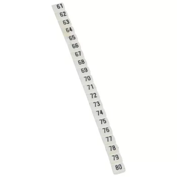   Legrand 038153 Jelölőszámok 61-80 0,5-1,5 mm2 ( Legrand 038153 )