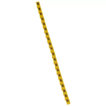 Legrand 038423 Duplix N jelölő sárga ( Legrand 038423 )