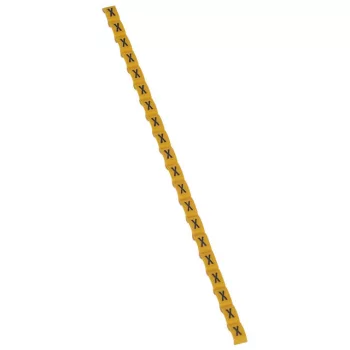 Legrand 038433 Duplix X jelölő sárga ( Legrand 038433 )