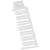 Legrand 038508 Logicab2 Memocab jelölőtartó, 16 jelölő számára, fehér ( Legrand 038508 )
