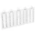 Legrand 039507 Viking3 jelölő 21-30 vízszintes 5mm széles ( Legrand 039507 )