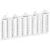 Legrand 039511 Viking3 jelölő 101-200 vízszintes 5mm széles ( Legrand 039511 )