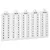 Legrand 039520 Viking3 jelölő 1-100 vízszintes 6mm széles ( Legrand 039520 )