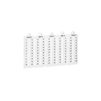   Legrand 039521 Viking3 jelölő101-200 vízszintes 6mm széles ( Legrand 039521 )