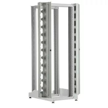   Legrand 046396 nyitott rack 19" 42U MAG: 1956 SZÉL: 540 MÉLY: 820 szürke négy tatóbordás MAX: 300 kg LinkeoRACK ( Legrand 046396 )