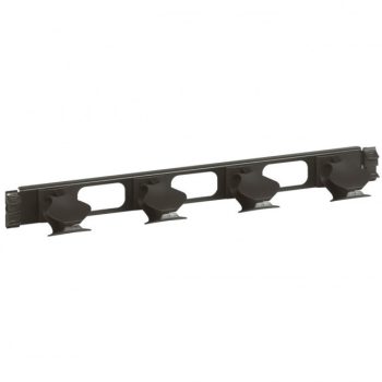   Legrand 046522 vizszintes rendezők 1U-19" gyűrűs aluminium kétirányú gyorspánttal rögzítés átmenő kivágásokkal (kétirányú) LCS3 ( Legrand 046522 )