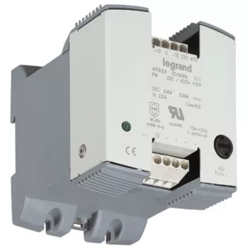   Legrand 047022 tápegység 60VA 230-400/24V= egyenirányított szűrővel ( Legrand 047022 )