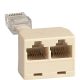 Legrand 048868 RJ45 csatlakozó duplázó ( Legrand 048868 )