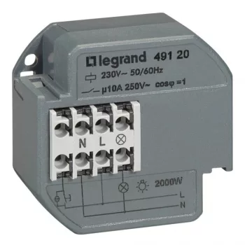   Legrand 049121 CX3 impulzusrelé szerelvénydobozba 10A 230V 1Z - időzítős ( Legrand 049121 )