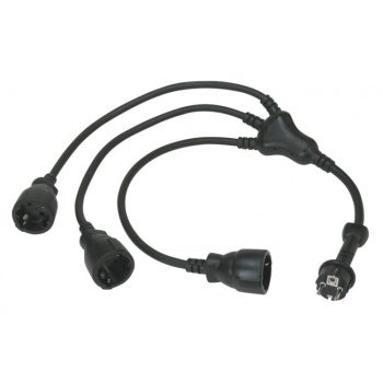   Legrand 050377 Földelt csatlakozódugó 3 földelt csatlakozóaljzattal ( Legrand 050377 )