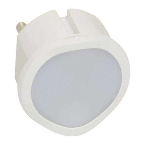 Legrand 050676 Csatlakozódugó éjszakai fénnyel, LED-es, kapcsolható és fényerőszabályozható, fehér ( Legrand 050676 )