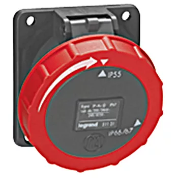   Legrand 051130 Hypra Dafb-163k06 400V~ IP66/67-55 rögzíthető aljzat ( Legrand 051130 )